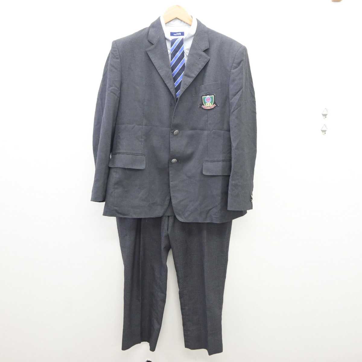 中古】埼玉県 浦和実業中学高等学校 男子制服 4点（ブレザー・シャツ・ズボン）sf035552 | 中古制服通販パレイド