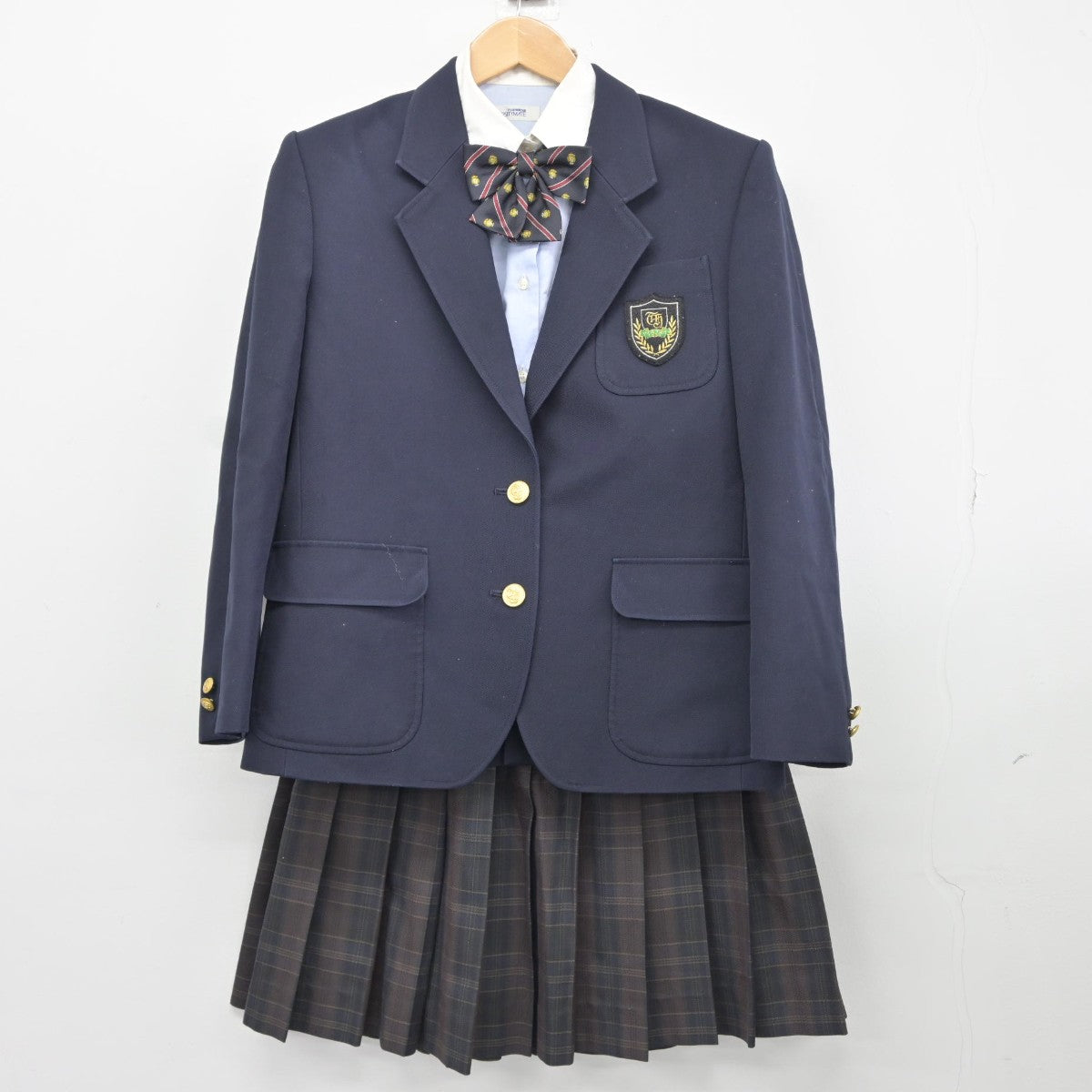 中古】東京都 豊島学院高等学校 女子制服 5点（ブレザー・シャツ