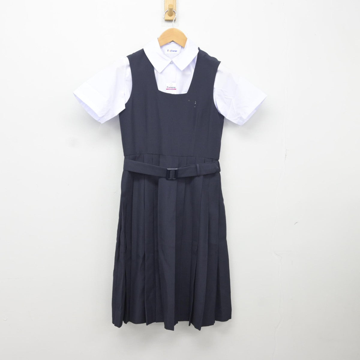 中古】東京都 荒川第一中学校 女子制服 4点（シャツ・ジャンパースカート）sf036422 | 中古制服通販パレイド