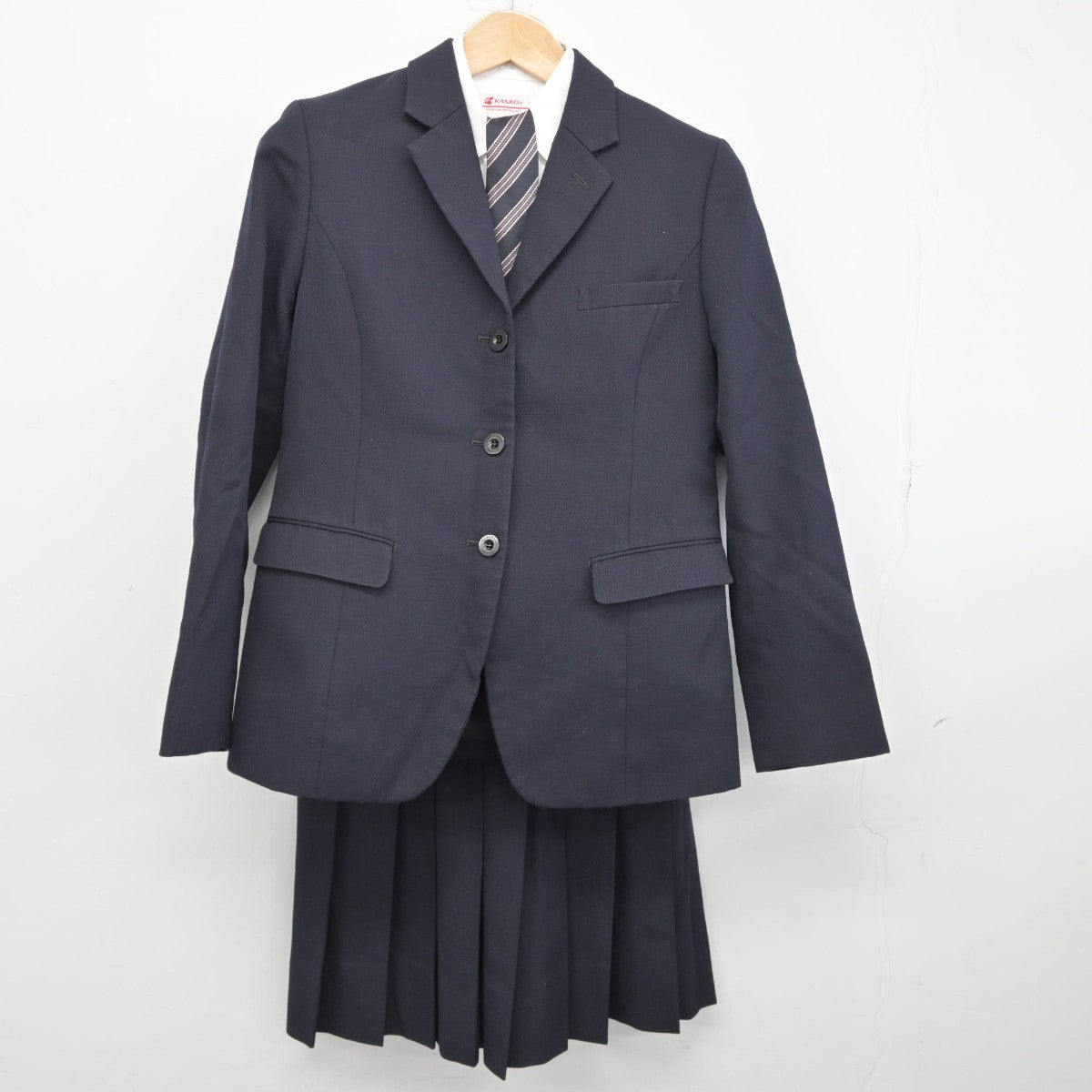 中古】徳島県 富岡東中学校・高等学校 女子制服 5点（ブレザー・その他アイテム・シャツ・スカート）sf036474 | 中古制服通販パレイド