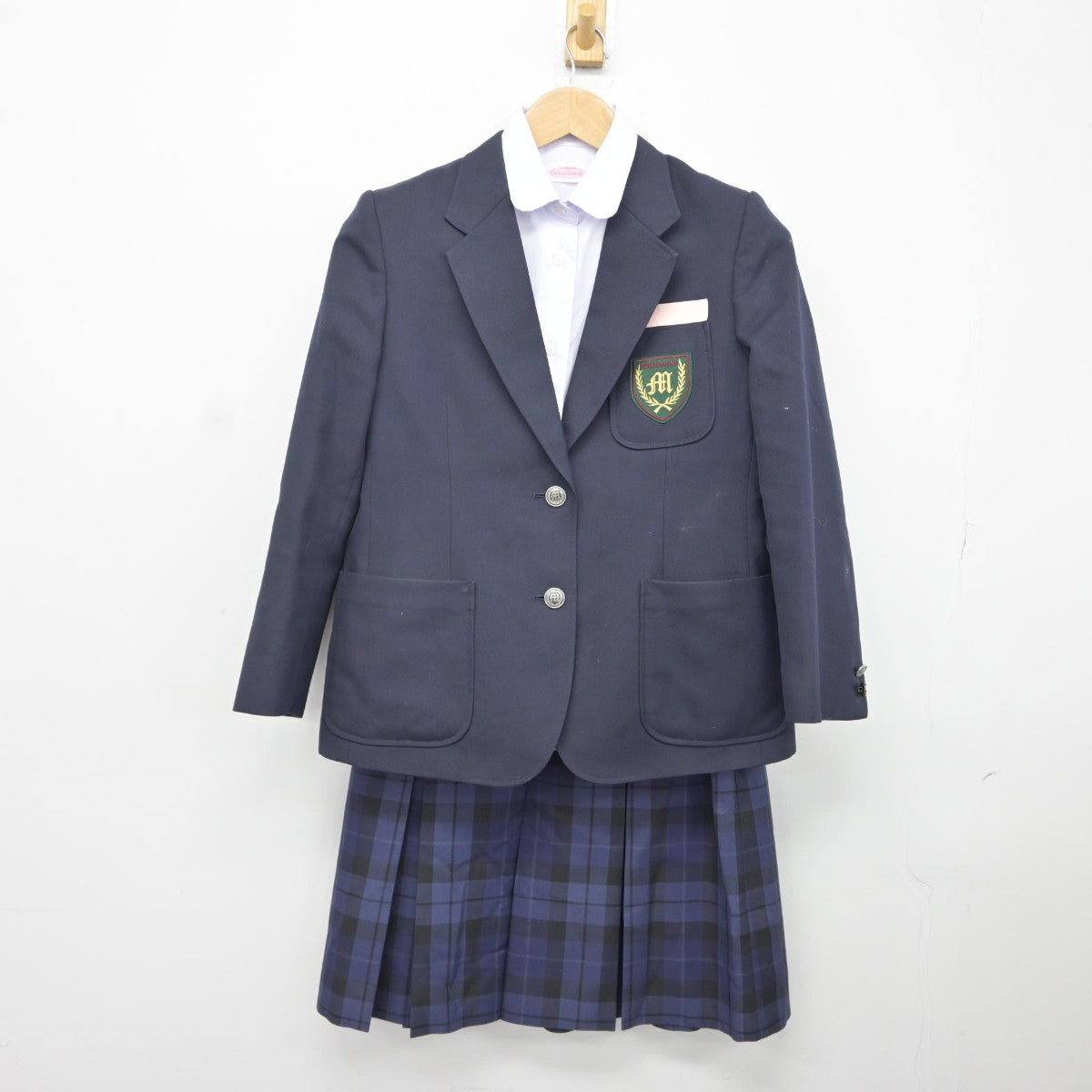 中古】広島県 福山市立向丘中学校 女子制服 3点（ブレザー・シャツ・スカート）sf036625 | 中古制服通販パレイド