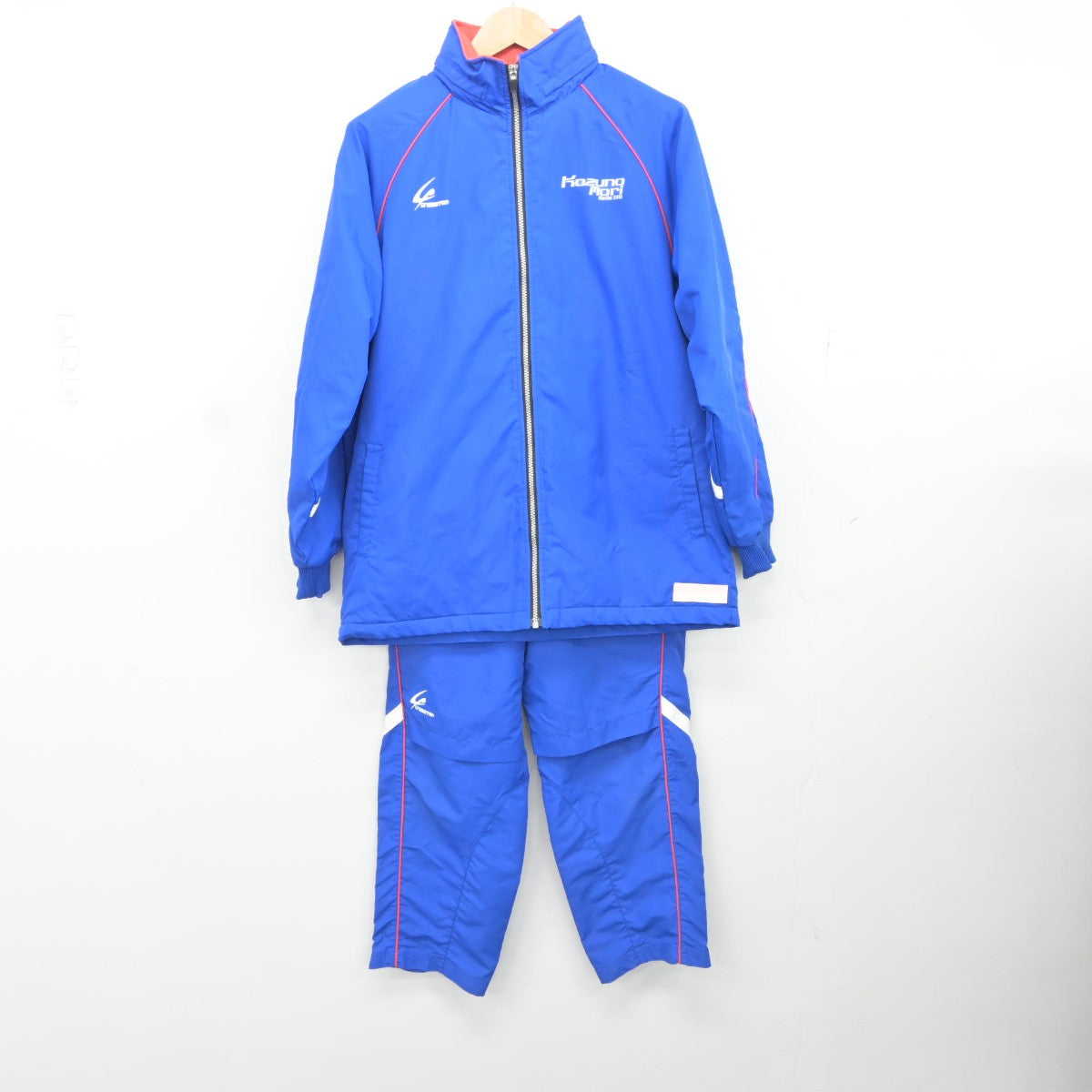 中古】千葉県 公津の杜中学校 女子制服 2点（ジャージ 上