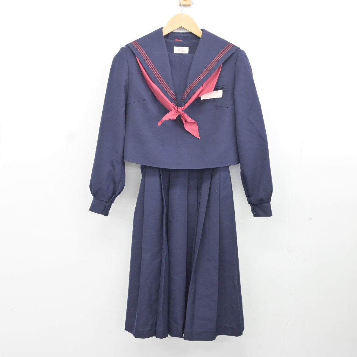 中古】福岡県 青葉中学校/旧制服 女子制服 3点（セーラー服・ジャンパースカート）sf036762 | 中古制服通販パレイド