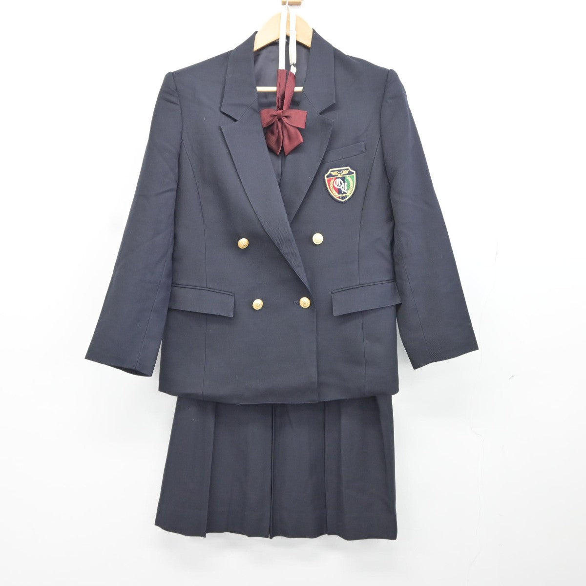 中古】埼玉県 大宮商業高等学校 女子制服 3点(ブレザー 中古】埼玉県 大宮商業高等学校 女子制服 3点(ブレザー