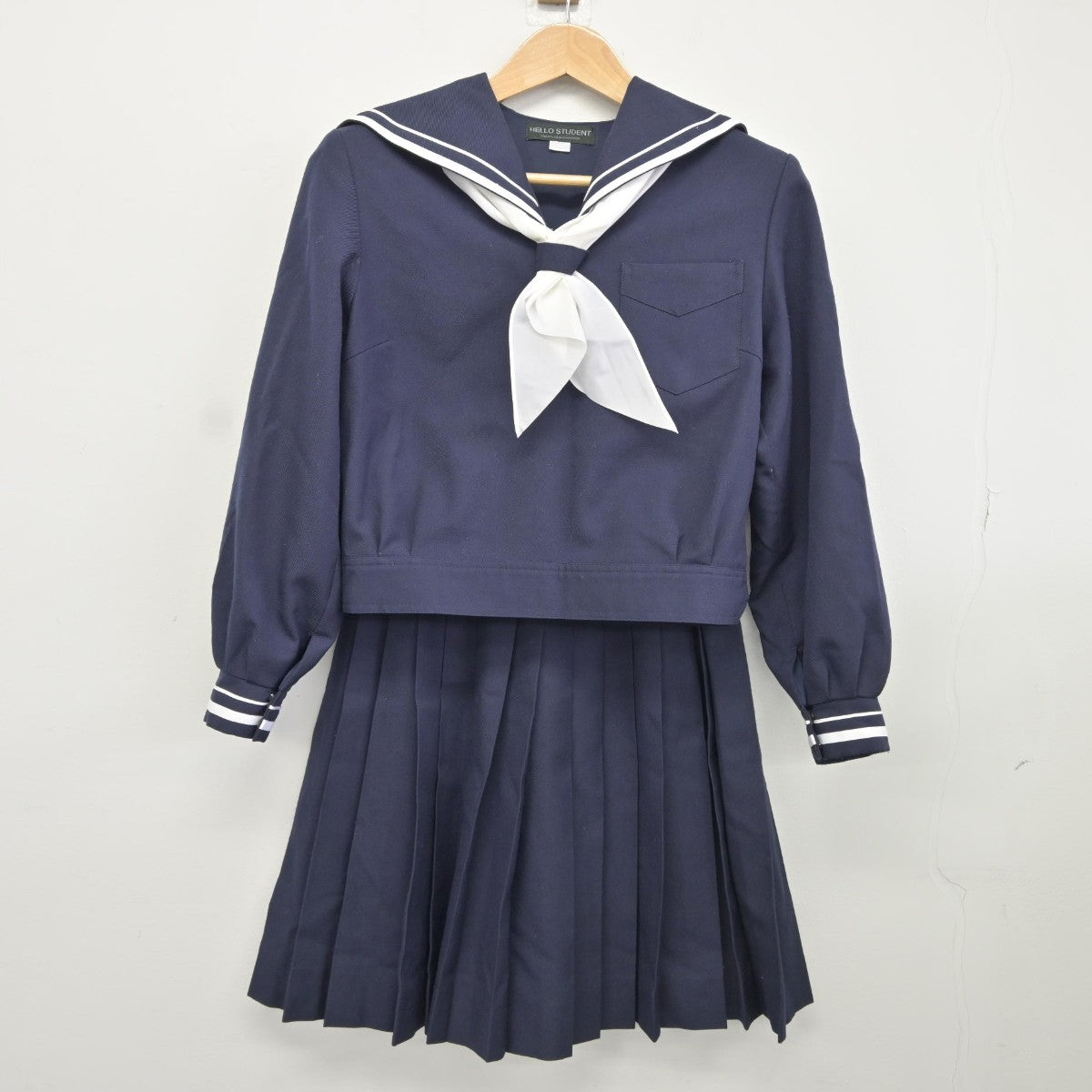 中古】石川県 遊学館高等学校 女子制服 3点（セーラー服・スカート）sf037245 | 中古制服通販パレイド