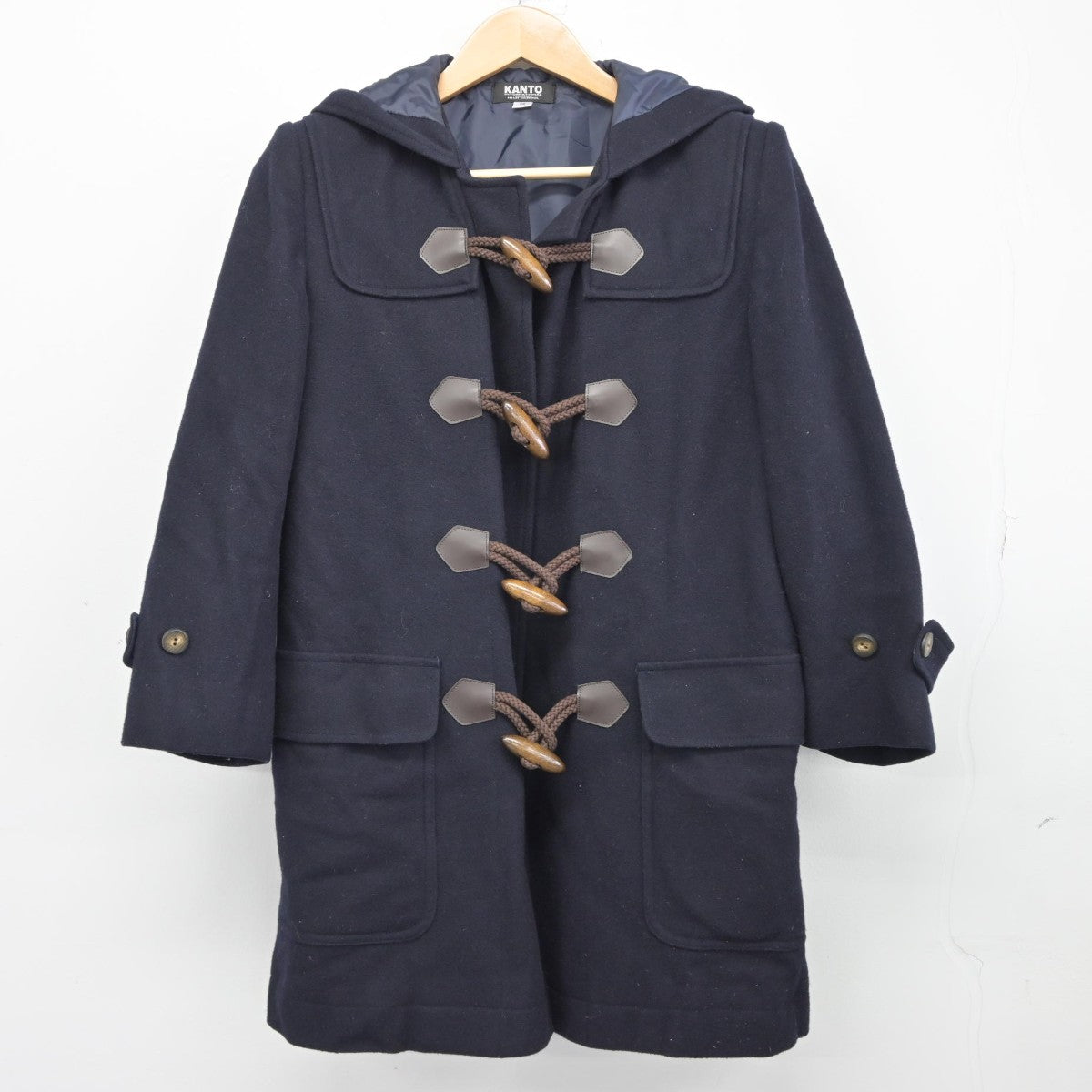 中古】東京都 関東国際高等学校 女子制服 1点（コート）sf037538 