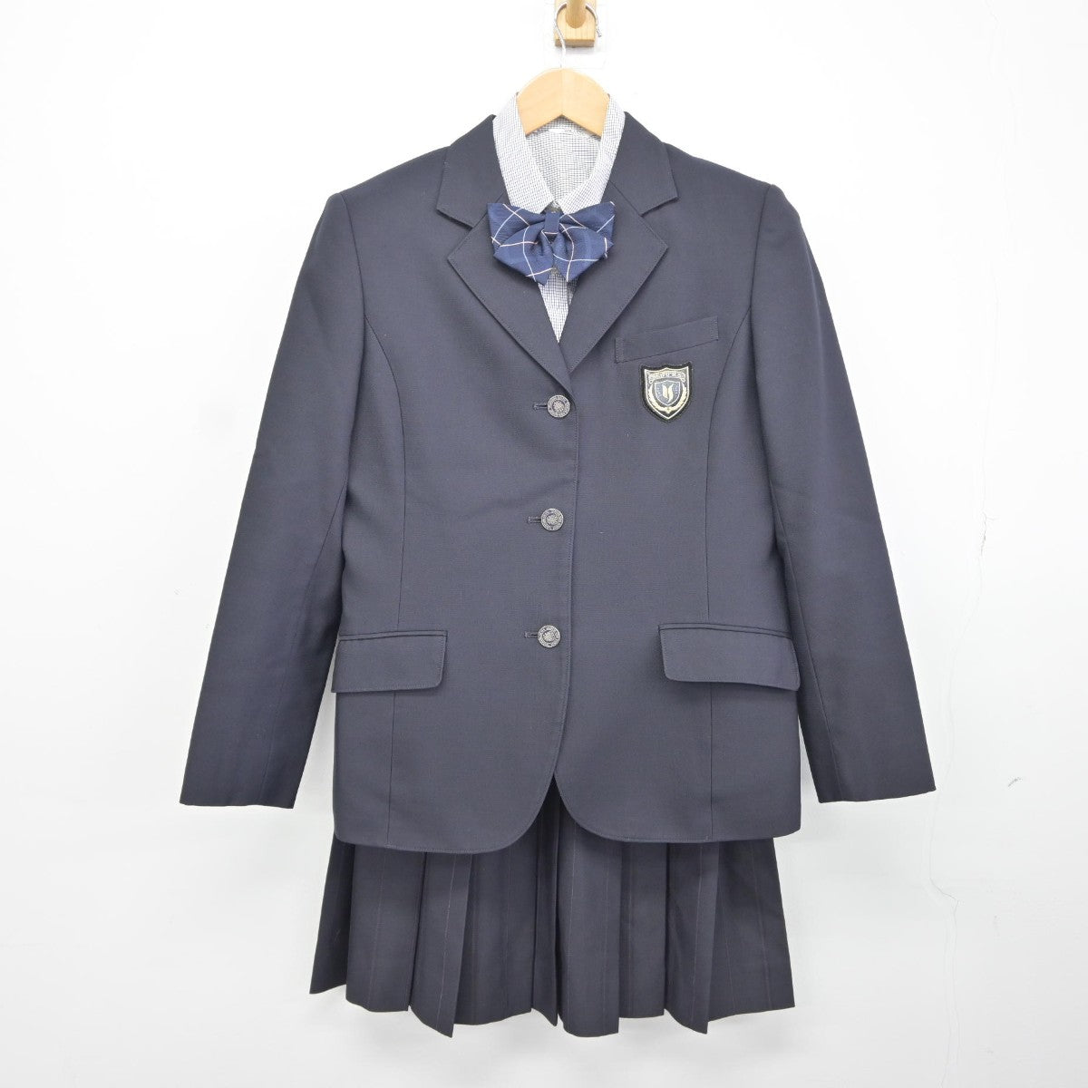 中古】神奈川県 横浜清風高等学校 女子制服 4点（ブレザー・シャツ・スカート）sf037639 | 中古制服通販パレイド