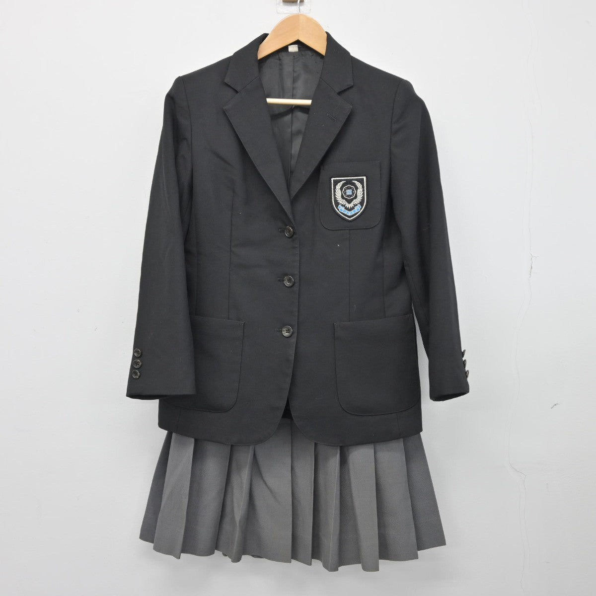 【中古】宮城県 東北生活文化大学高等学校 女子制服 2点（ブレザー・スカート）sf039247