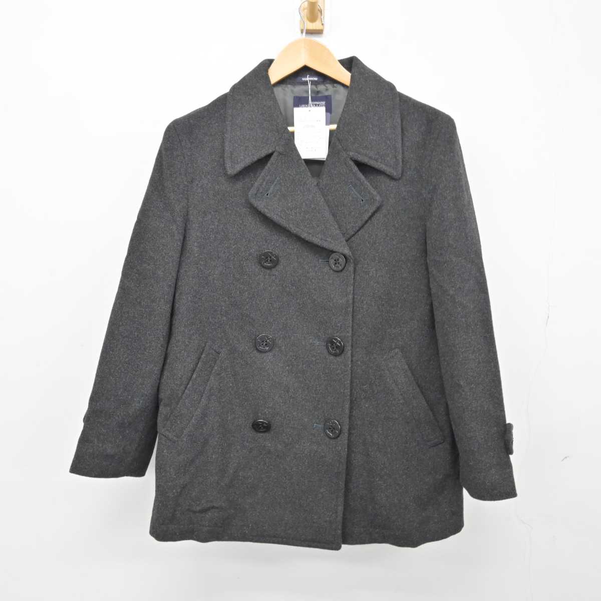 中古】鹿児島県 玉龍高等学校 女子制服 1点（コート）sf039598