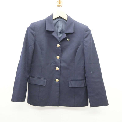 【中古】埼玉県 深谷商業高等学校 女子制服 3点 (ブレザー・スカート) sf035566