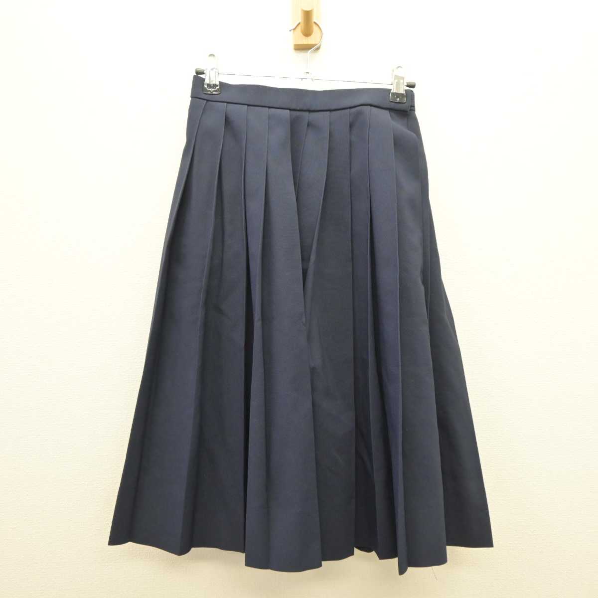 【中古】広島県 比治山女子高等学校 女子制服 4点 (セーラー服・セーラー服・スカート) sf035573