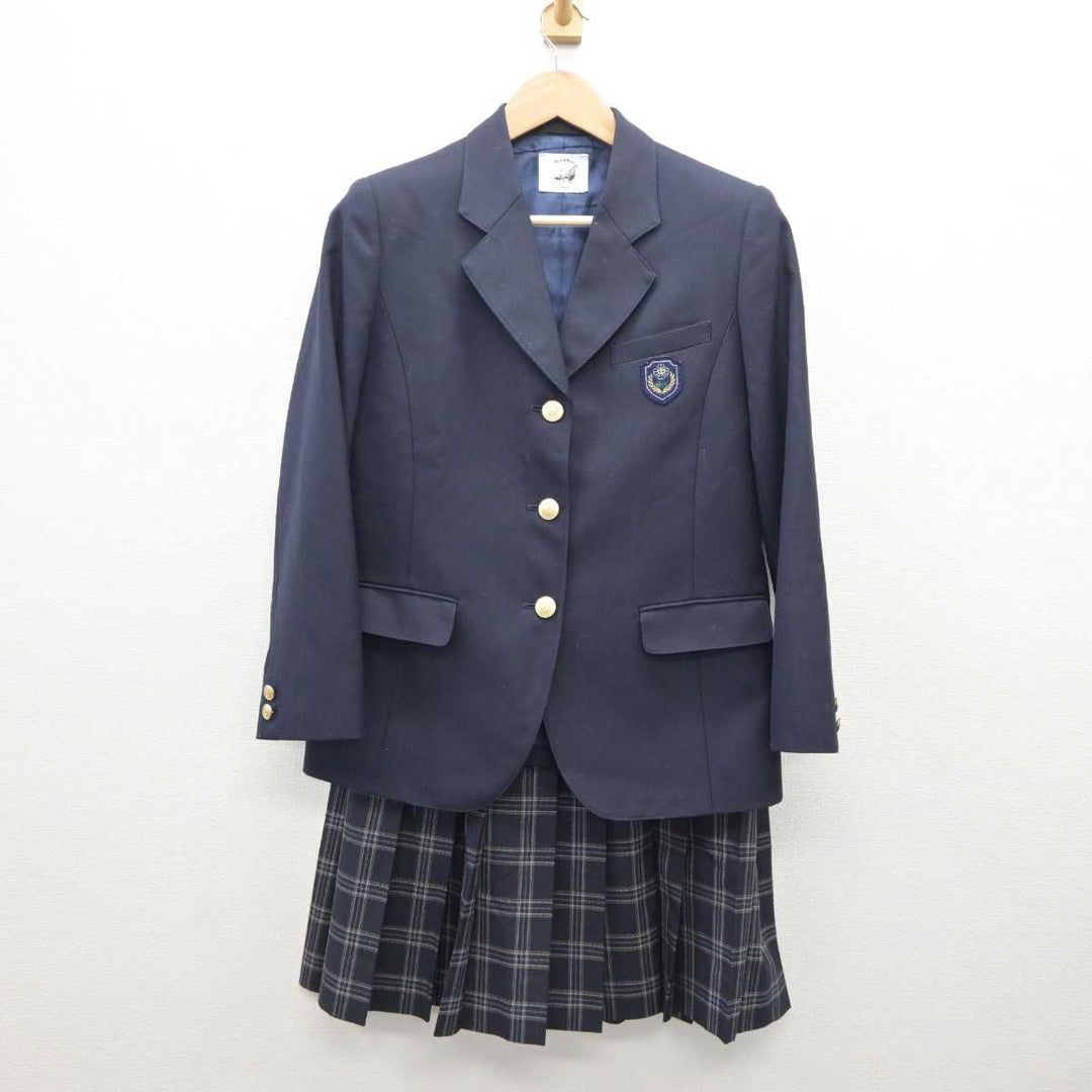 【中古】東京都 志村第四中学校 女子制服 3点 (ブレザー・ニット・スカート) sf035584 | 中古制服通販パレイド