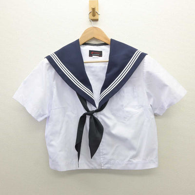 【中古】愛知県 美川中学校 女子制服 3点 (セーラー服・スカート) sf035591