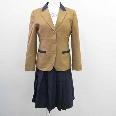 【中古】岡山県 興陽高等学校 女子制服 4点 (ブレザー・ベスト・シャツ・スカート) sf035595