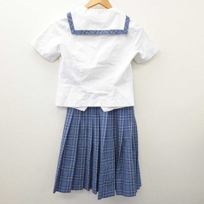 【中古】岡山県 興陽高等学校 女子制服 2点 (シャツ・スカート) sf035597