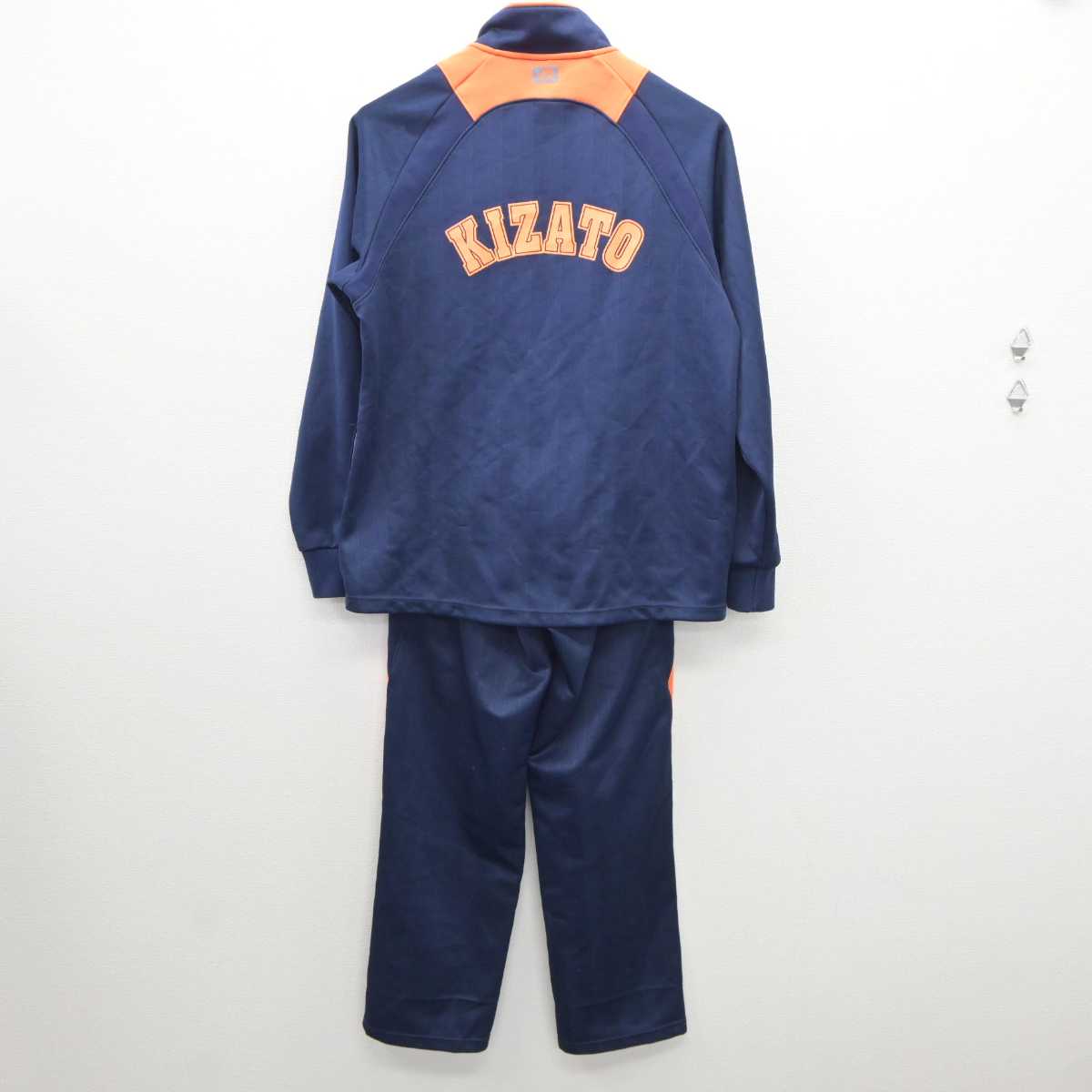 【中古】佐賀県 基里中学校 女子制服 2点 (ジャージ 上・ジャージ 下) sf035609