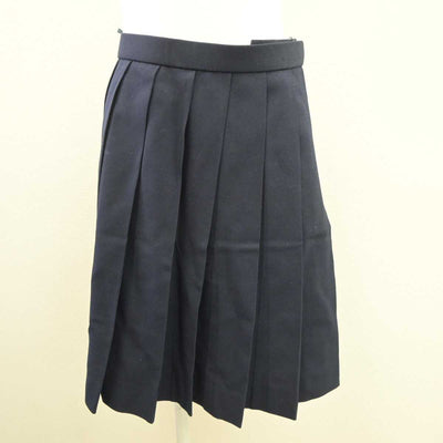 【中古】岡山県 就実高等学校 女子制服 4点 (ブレザー・ベスト・シャツ・スカート) sf035615