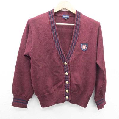 【中古】岡山県 就実高等学校 女子制服 2点 (ニット・ニット) sf035625