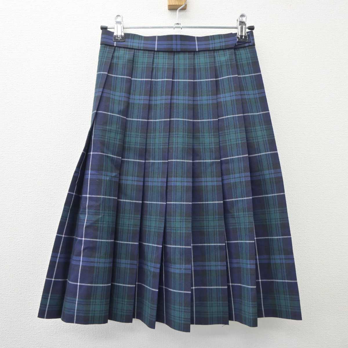 【中古】福岡県 福岡第一高等学校 女子制服 3点 (シャツ・スカート) sf035631