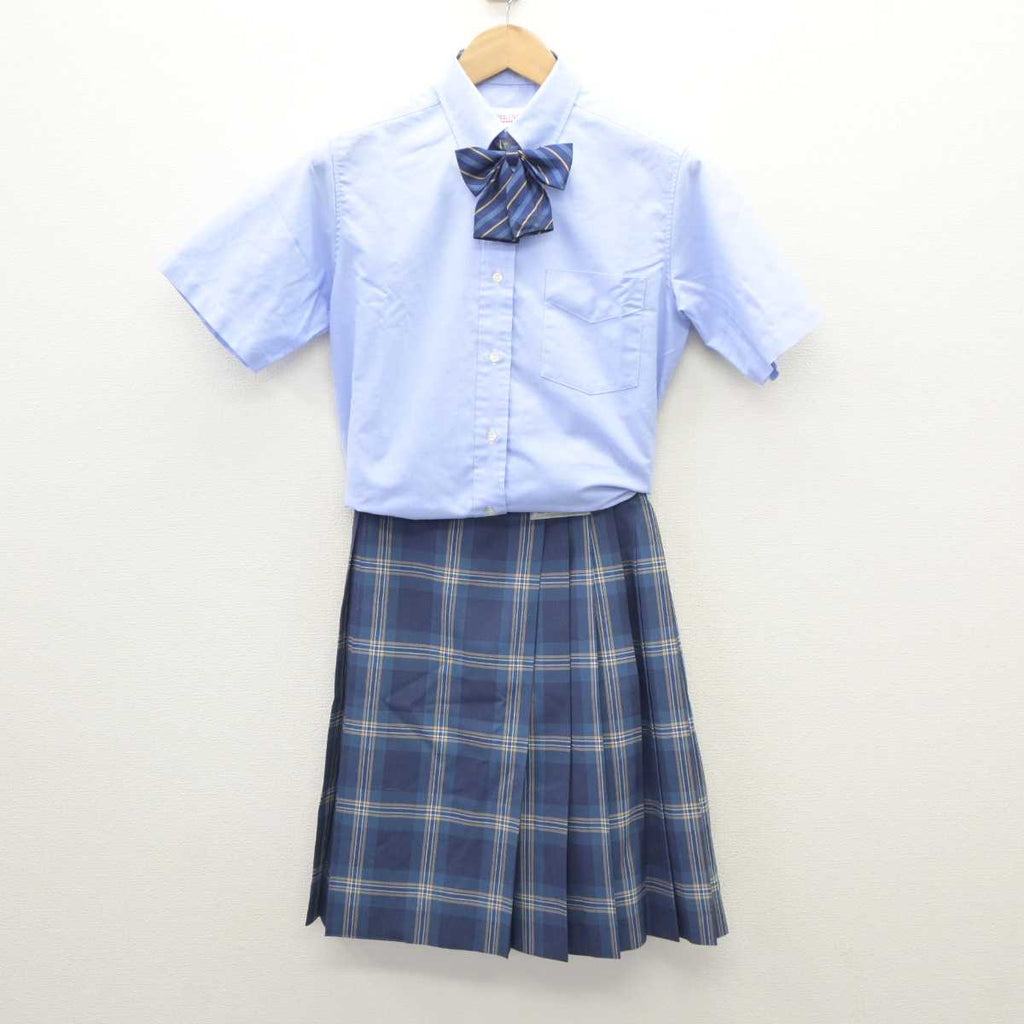 【中古】神奈川県 横浜清陵高等学校 女子制服 4点 (シャツ・シャツ