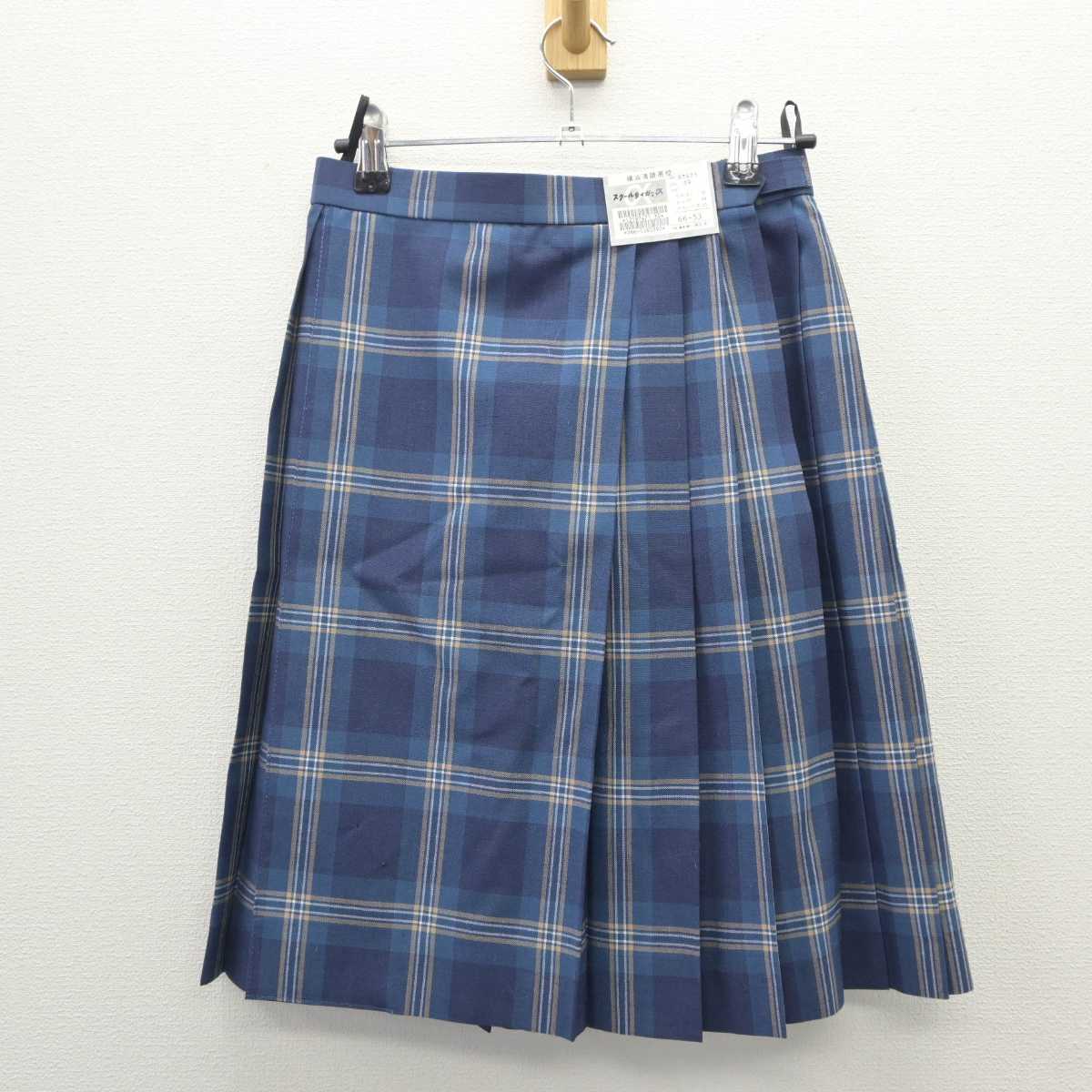 【中古】神奈川県 横浜清陵高等学校 女子制服 4点 (シャツ・シャツ・スカート) sf035642