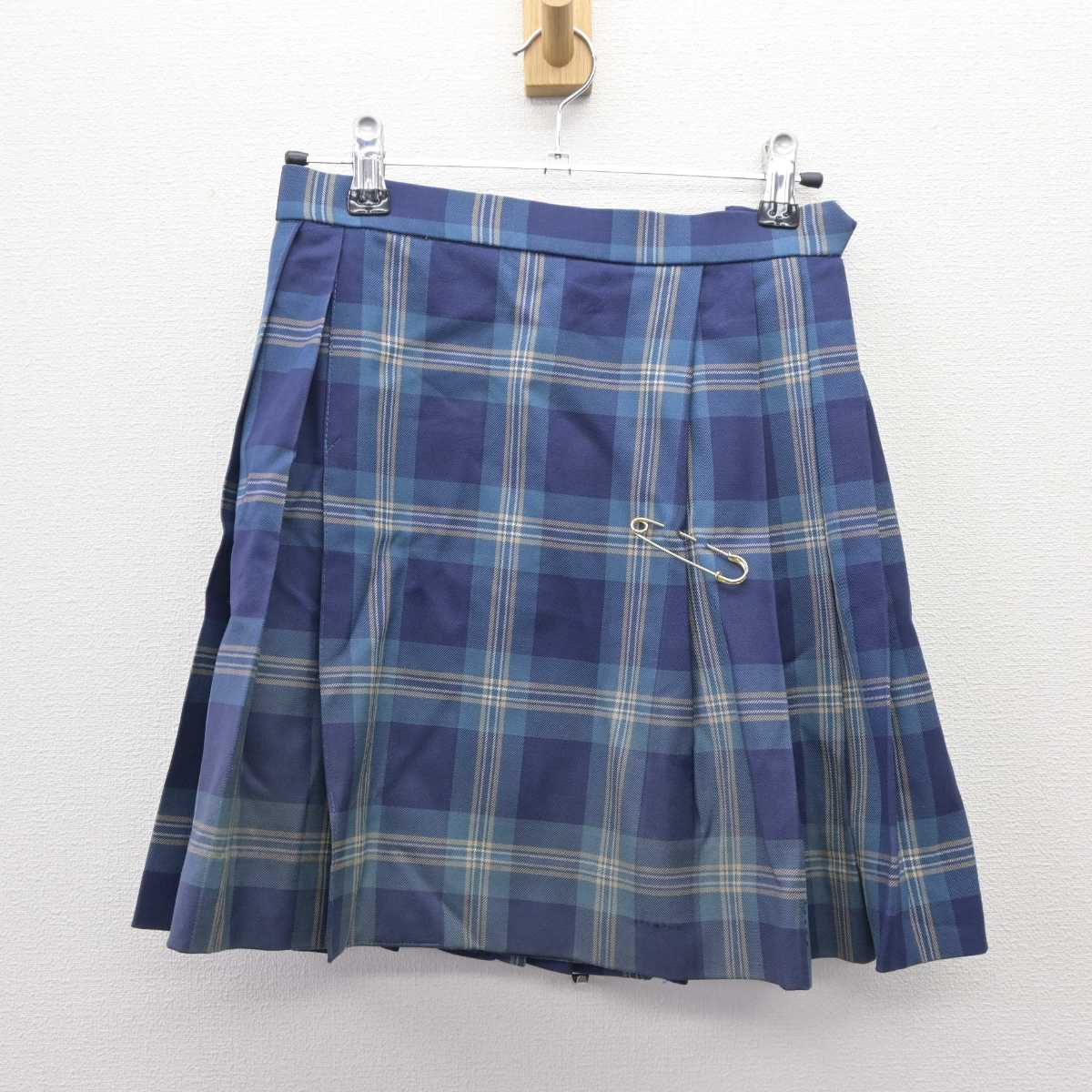 【中古】神奈川県 横浜清陵高等学校 女子制服 6点 (ブレザー・シャツ・スカート) sf035643