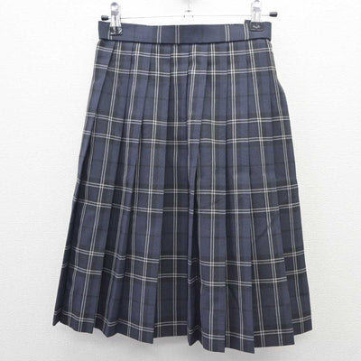 【中古】東京都 雪谷高等学校 女子制服 3点 (ニットベスト・スカート) sf035646