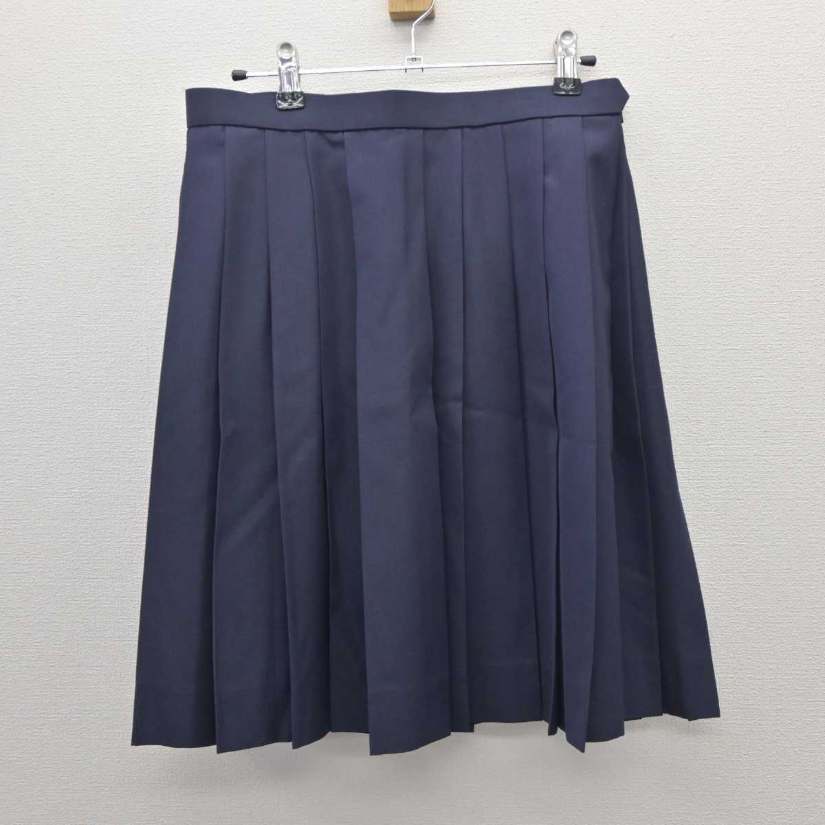 【中古】東京都 小金井第一中学校 女子制服 2点 (シャツ・スカート) sf035657