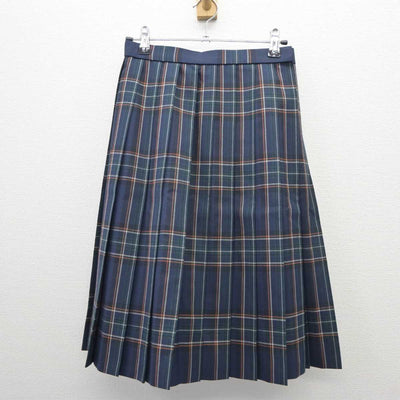 【中古】大阪府 追手門学院大手前中学校高等学校 女子制服 3点 (ニット・スカート) sf035661