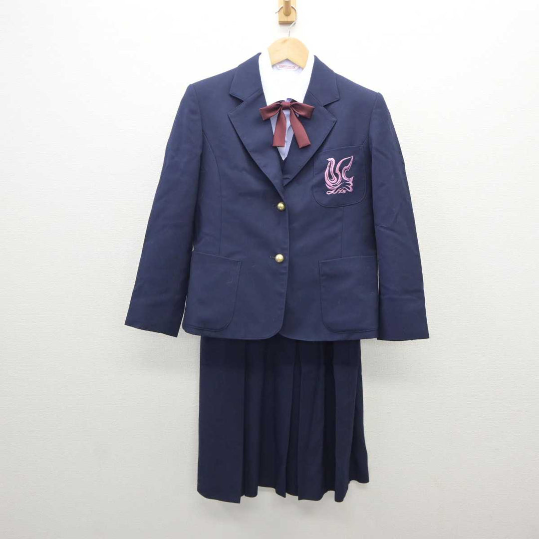 【中古】奈良県 高田高等学校 女子制服 6点 (ブレザー・ベスト・シャツ・スカート) sf035668 | 中古制服通販パレイド