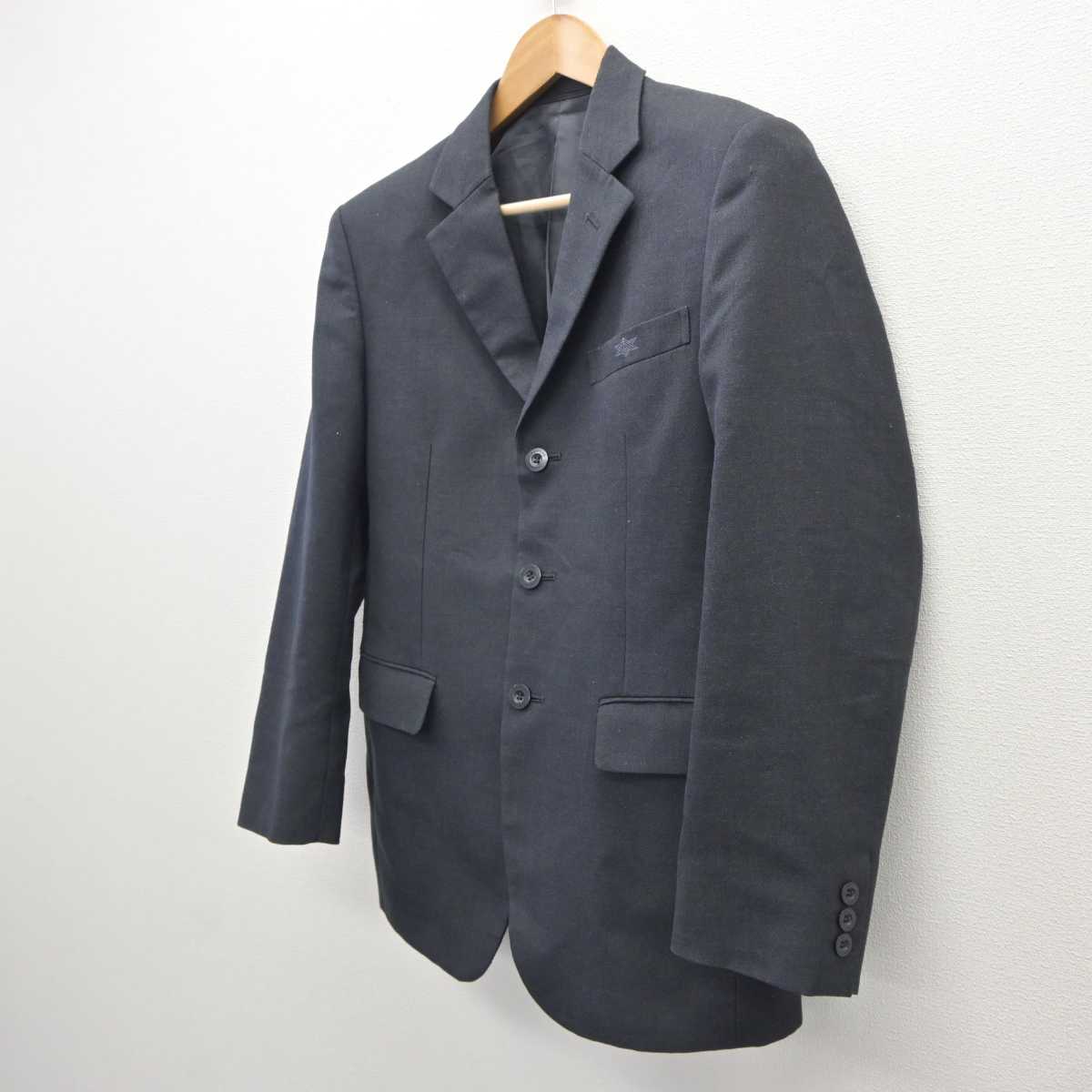 【中古】北海道 厚別北中学校 男子制服 1点 (ブレザー) sf035672