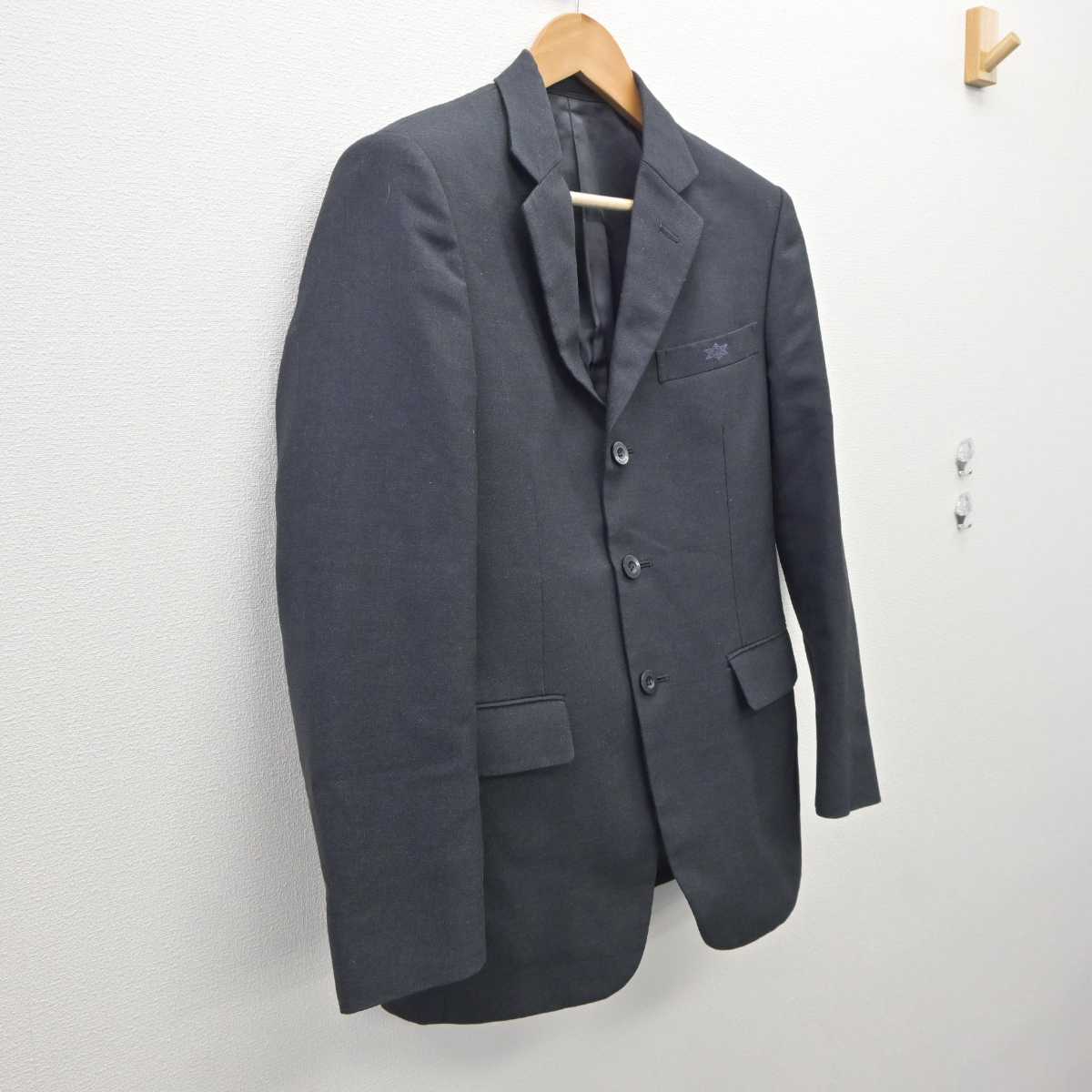 【中古】北海道 厚別北中学校 男子制服 1点 (ブレザー) sf035672