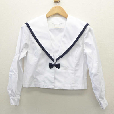 【中古】静岡県 浜松西高等学校 女子制服 2点 (セーラー服) sf035681