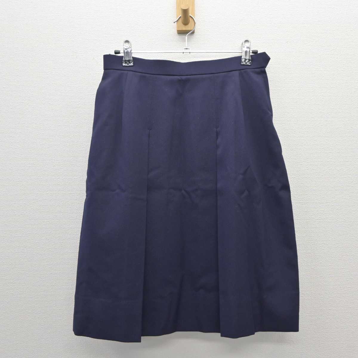 【中古】神奈川県 中田中学校 女子制服 3点 (ブレザー・ベスト・スカート) sf035687