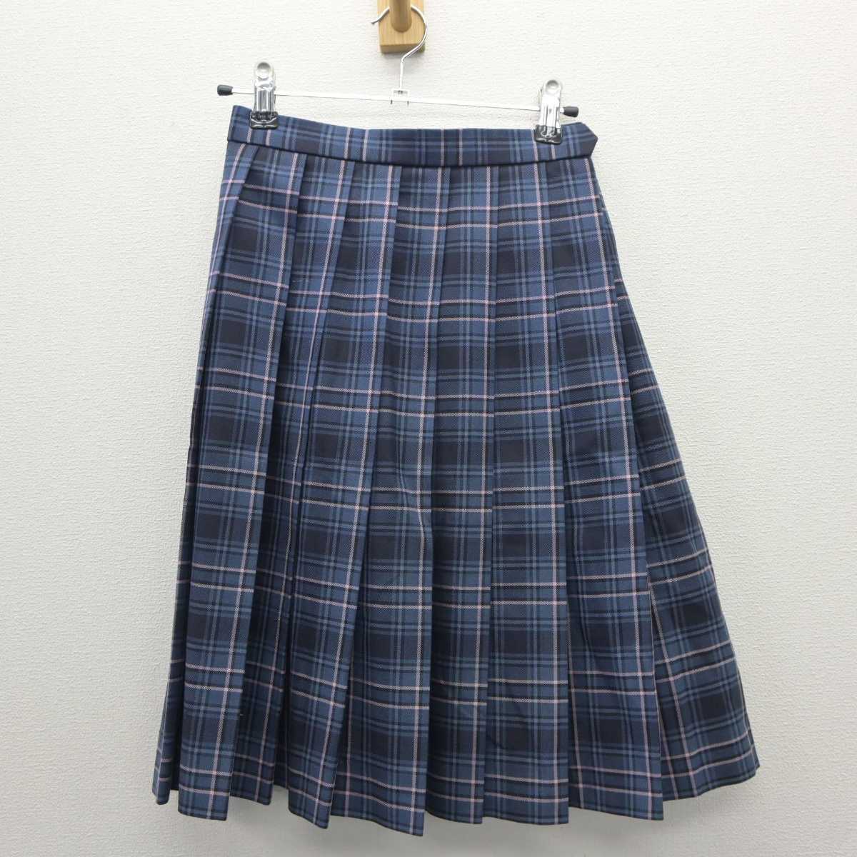 【中古】東京都  桜丘高等学校 女子制服 4点 (ブレザー・シャツ・スカート) sf035695