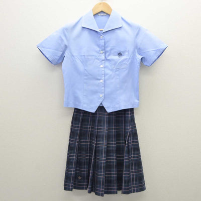 【中古】東京都  桜丘高等学校 女子制服 2点 (シャツ・スカート) sf035698