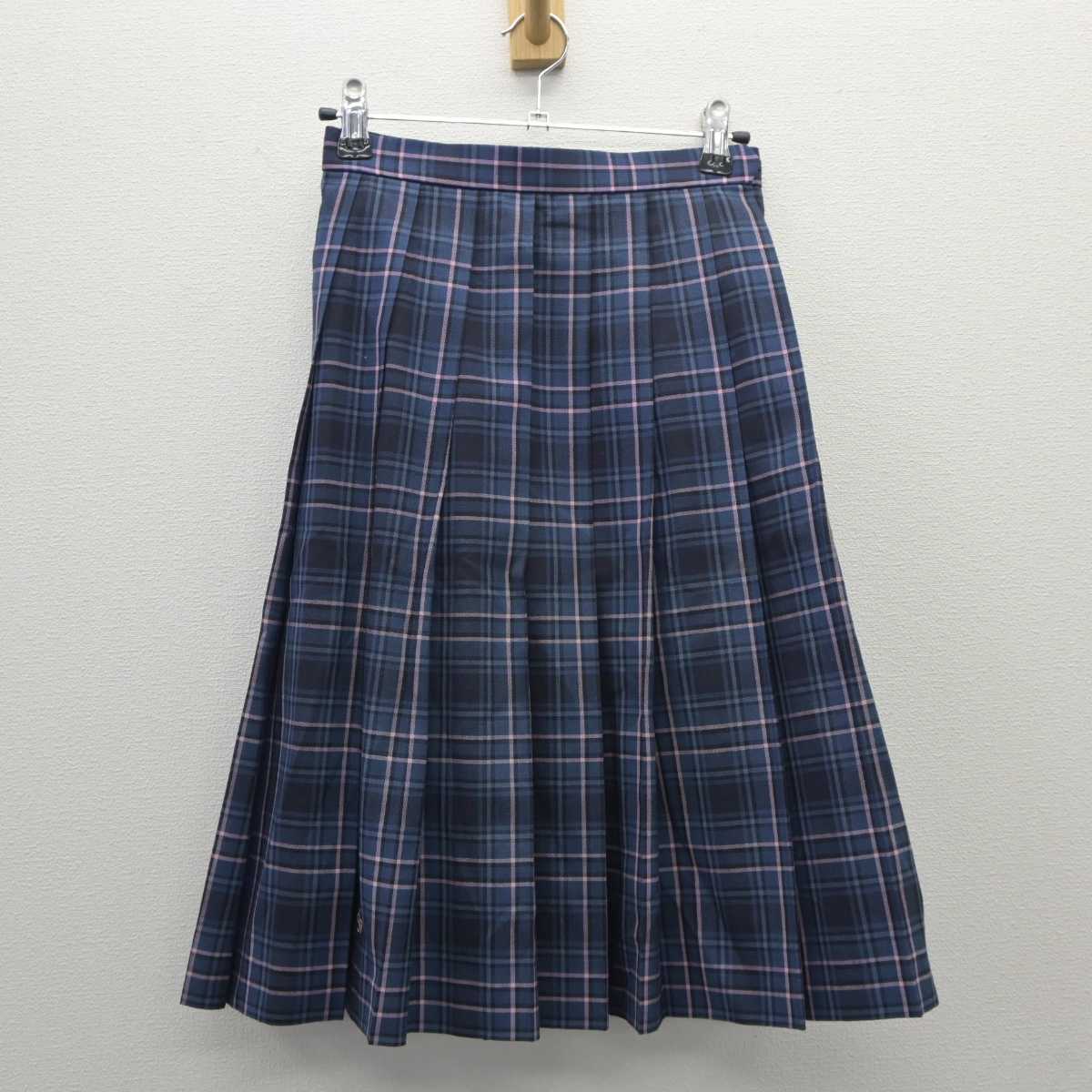 【中古】東京都  桜丘高等学校 女子制服 2点 (シャツ・スカート) sf035698