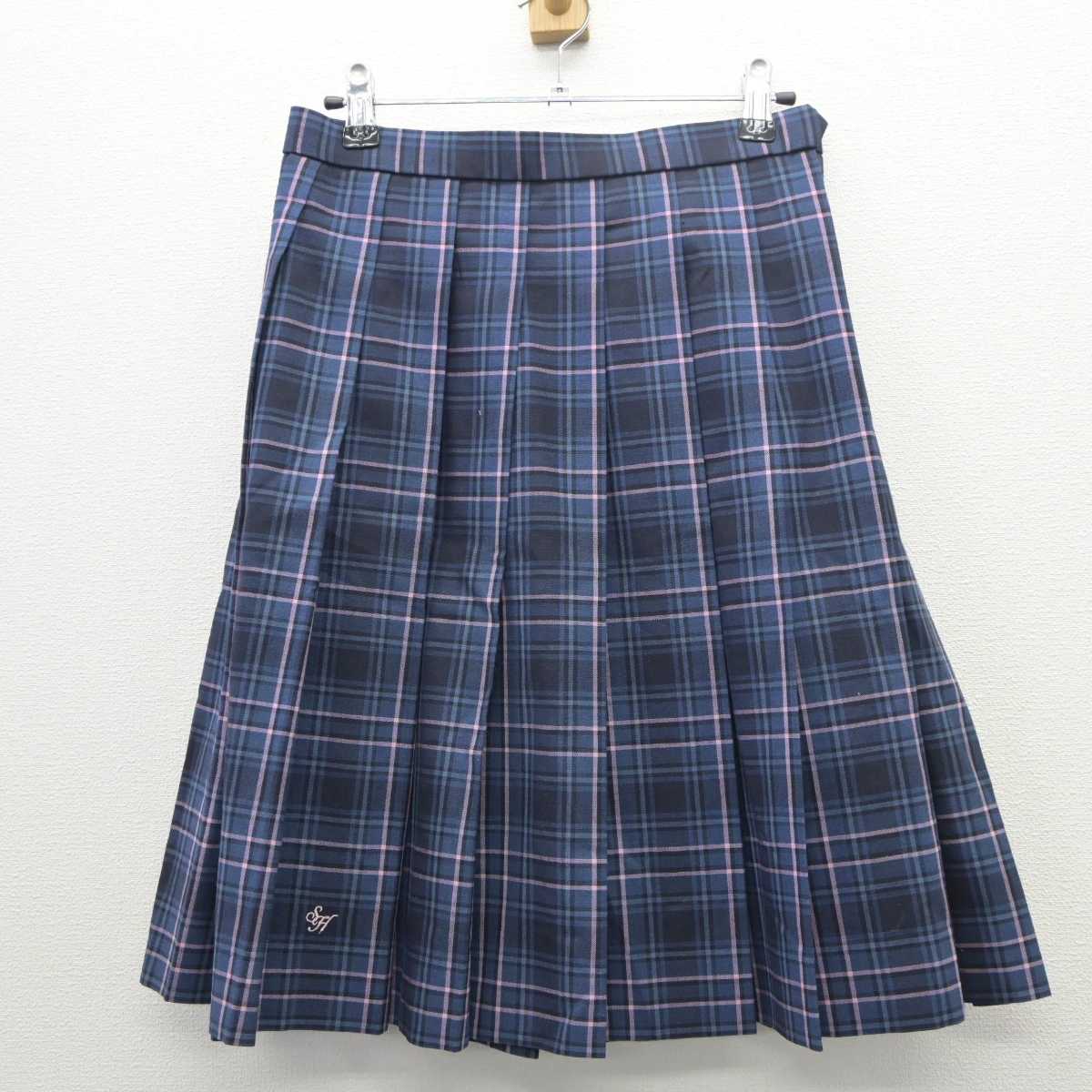 【中古】東京都  桜丘高等学校 女子制服 1点 (シャツ・スカート) sf035699