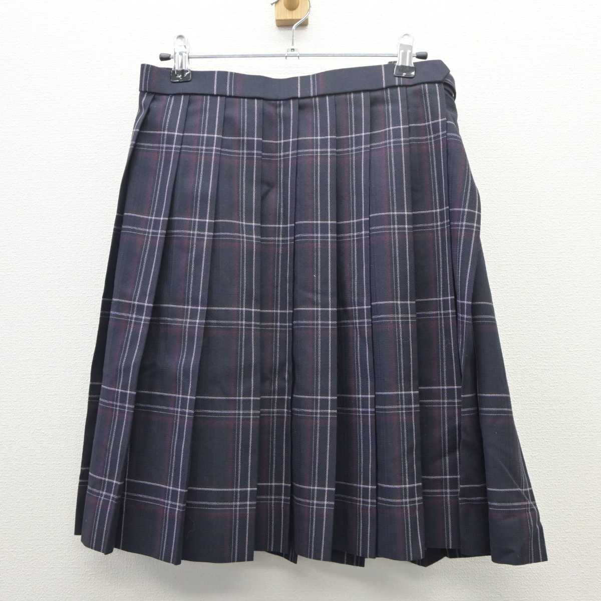 【中古】東京都 練馬高等学校 女子制服 4点 (ブレザー・スカート) sf035701