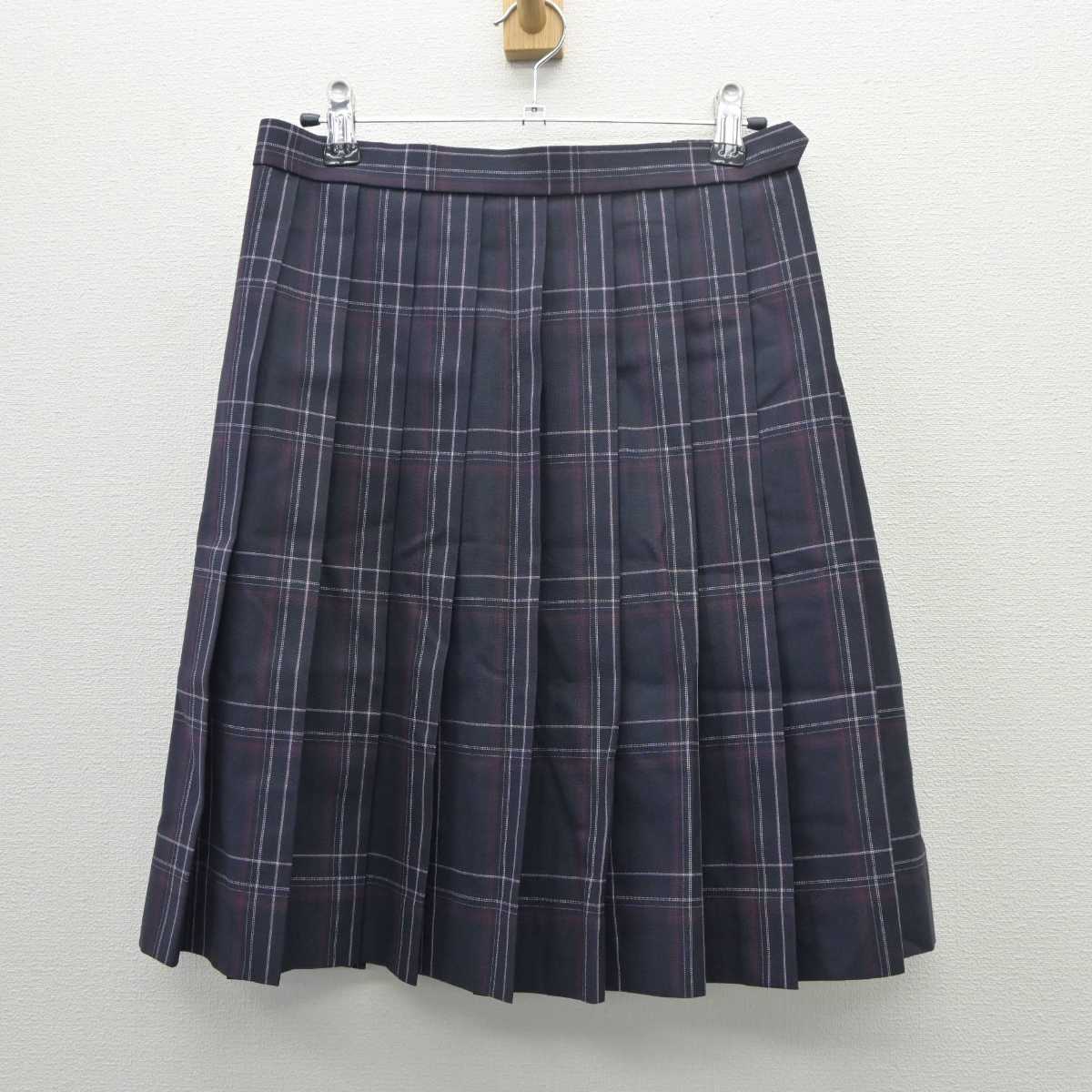 【中古】東京都 練馬高等学校 女子制服 2点 (スカート) sf035702