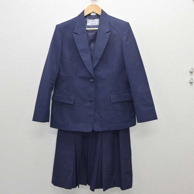 【中古】東京都 武蔵村山第三中学校 女子制服 3点 (ブレザー・ベスト・スカート) sf035703