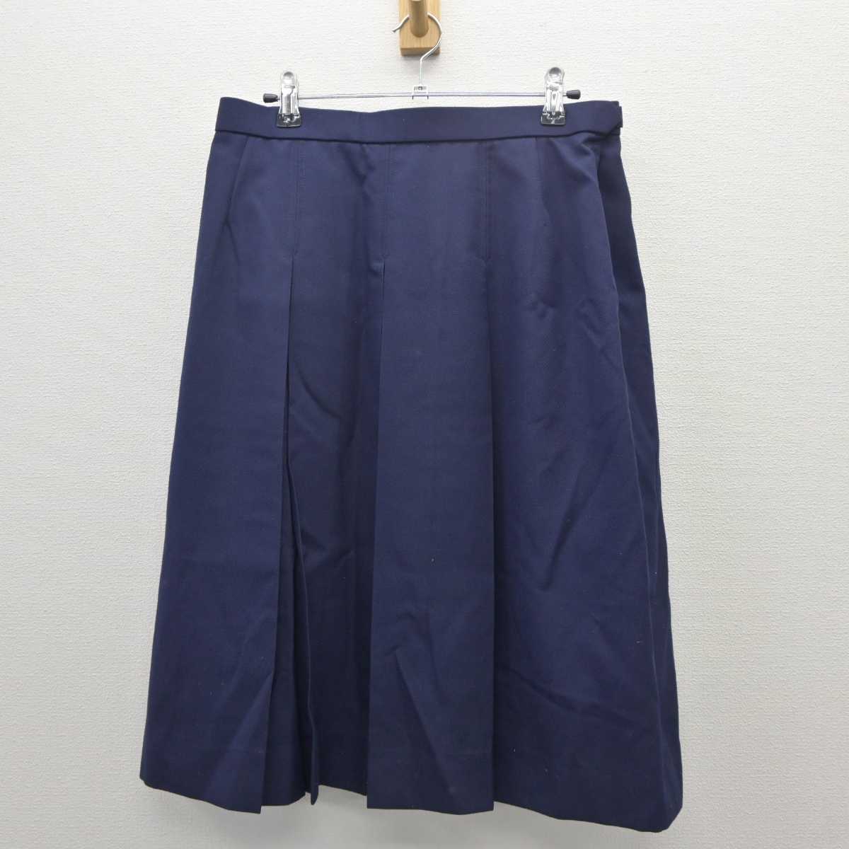 【中古】東京都 武蔵村山第三中学校 女子制服 3点 (ブレザー・ベスト・スカート) sf035703