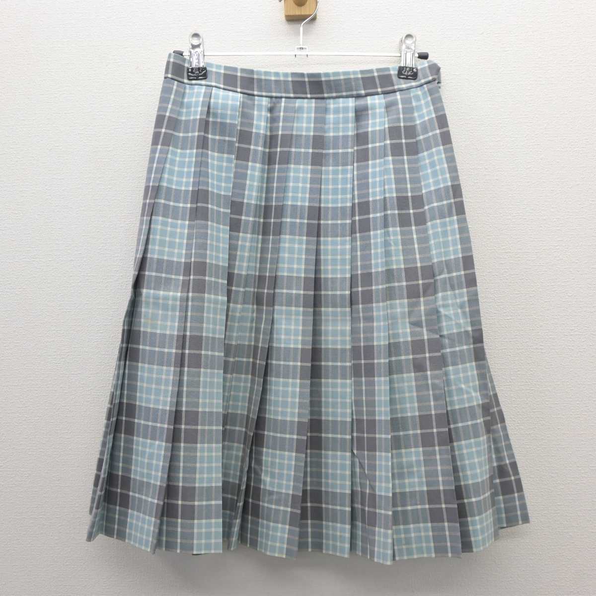 【中古】兵庫県 三田西陵高等学校 女子制服 1点 (スカート) sf035709