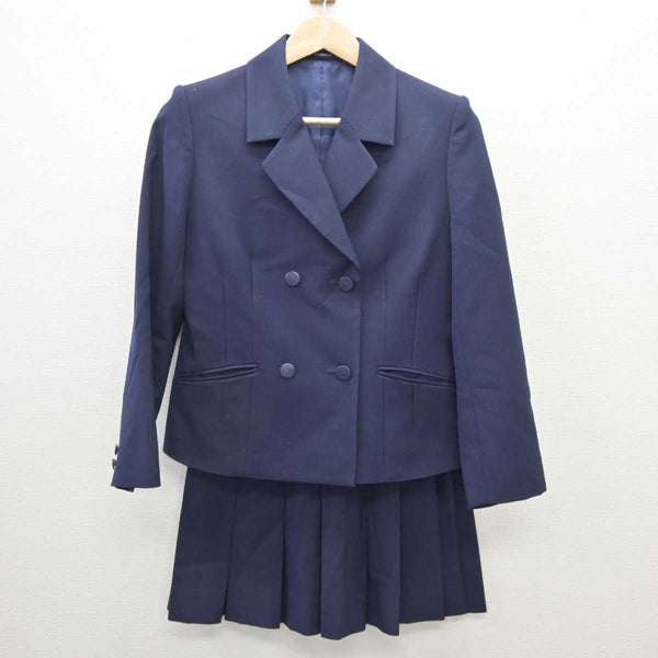 【中古】千葉県 千葉市立千葉高等学校 女子制服 3点 (ブレザー・ベスト・スカート) sf035749 | 中古制服通販パレイド