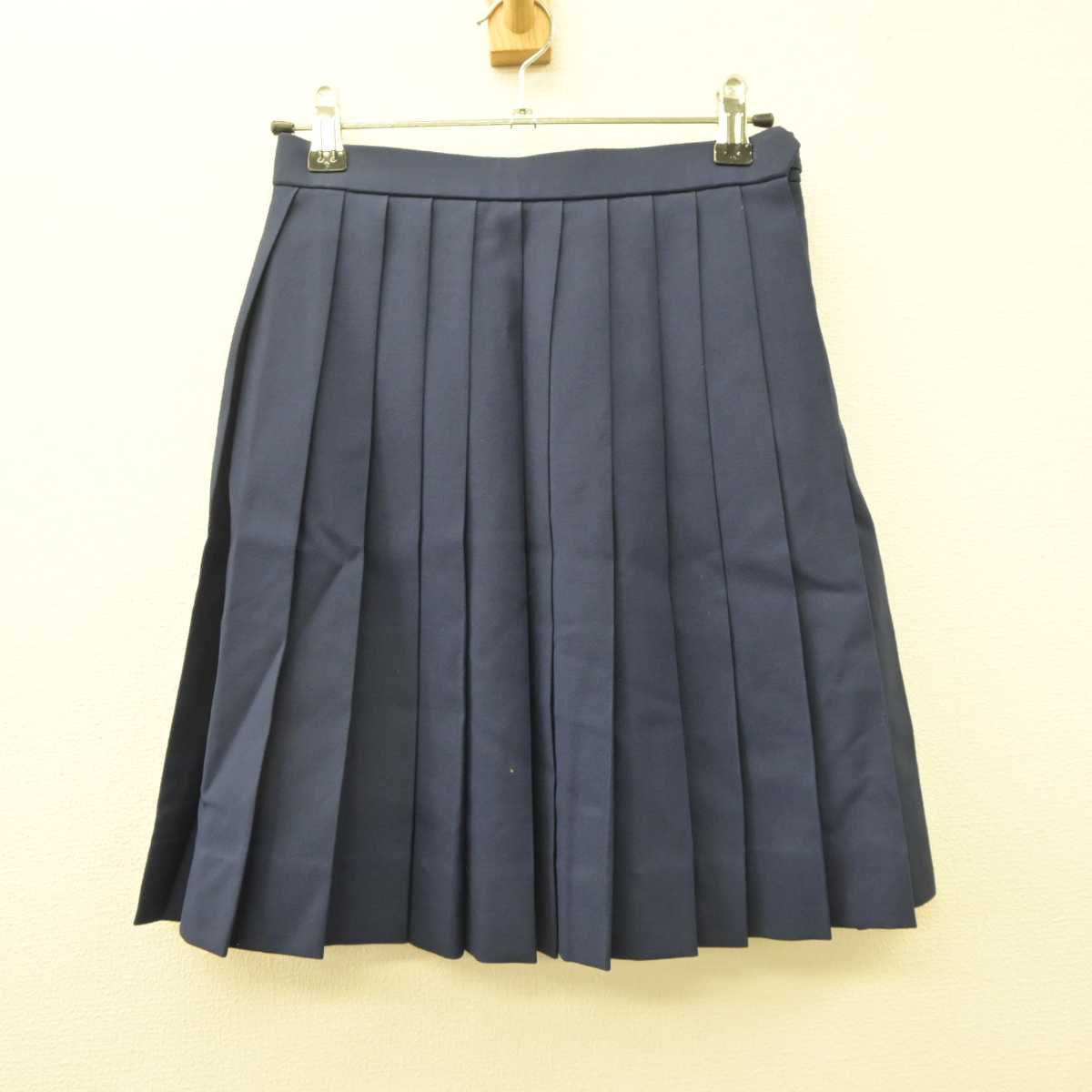 【中古】千葉県 県立千葉高等学校 女子制服 3点 (ブレザー・ベスト・スカート) sf035750