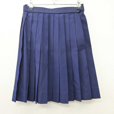 【中古】千葉県 県立千葉高等学校 女子制服 2点 (ベスト・スカート) sf035751