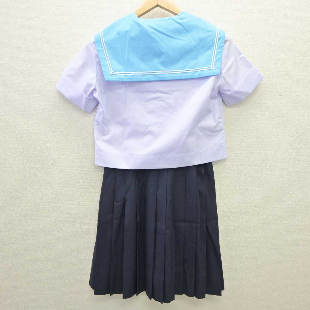 【中古】大阪府 夕陽丘高等学校 女子制服 3点 (セーラー服・スカート) sf035755 | 中古制服通販パレイド