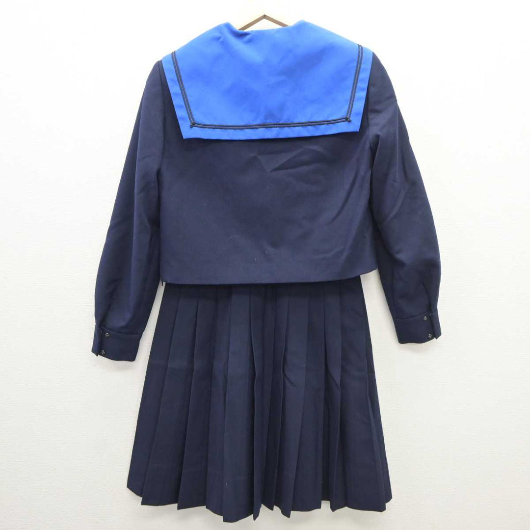 【中古】大阪府 夕陽丘高等学校 女子制服 3点 (セーラー服・スカート) sf035756 | 中古制服通販パレイド