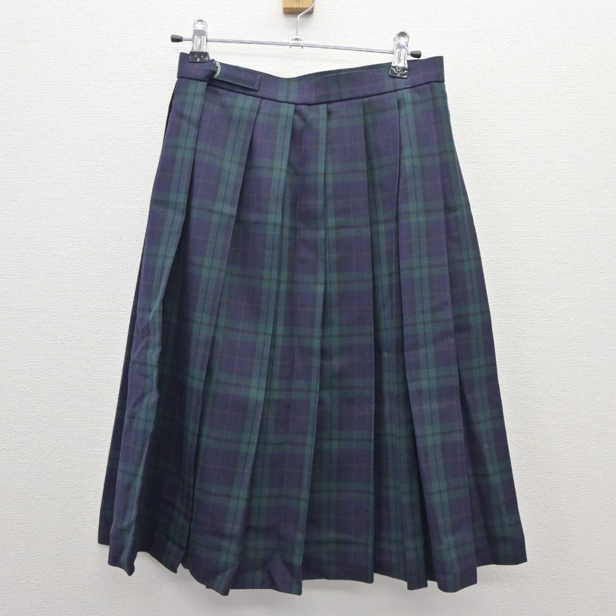 【中古】宮城県 長町中学校 女子制服 3点 (ブレザー・シャツ・スカート) sf035764