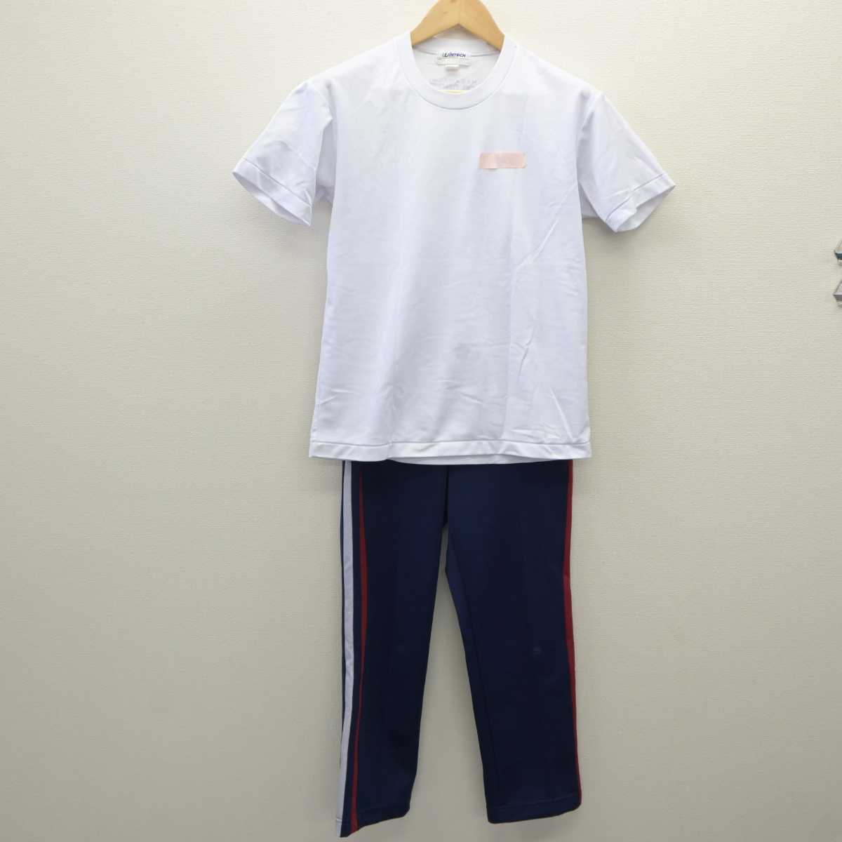 【中古】宮城県 長町中学校 女子制服 3点 (ジャージ 上・体操服 上・ジャージ 下) sf035766